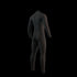 Mystic - Brand Fullsuit 3/2mm Bzip Flatlock - Svart